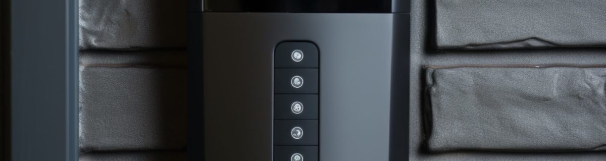 video camera is securely mounted side brick wall this versatile image can be used depict surveillance security technology monitoring concepts scaled